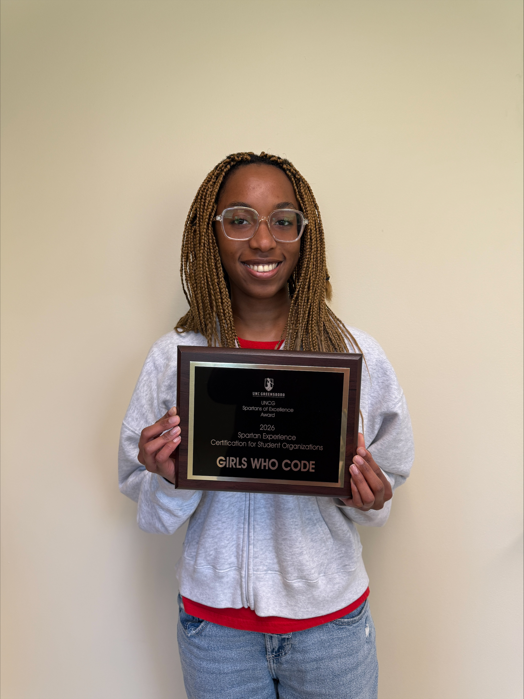 Featured Image for Girls Who Code at UNCG Earns 2026 Spartans of Excellence Award